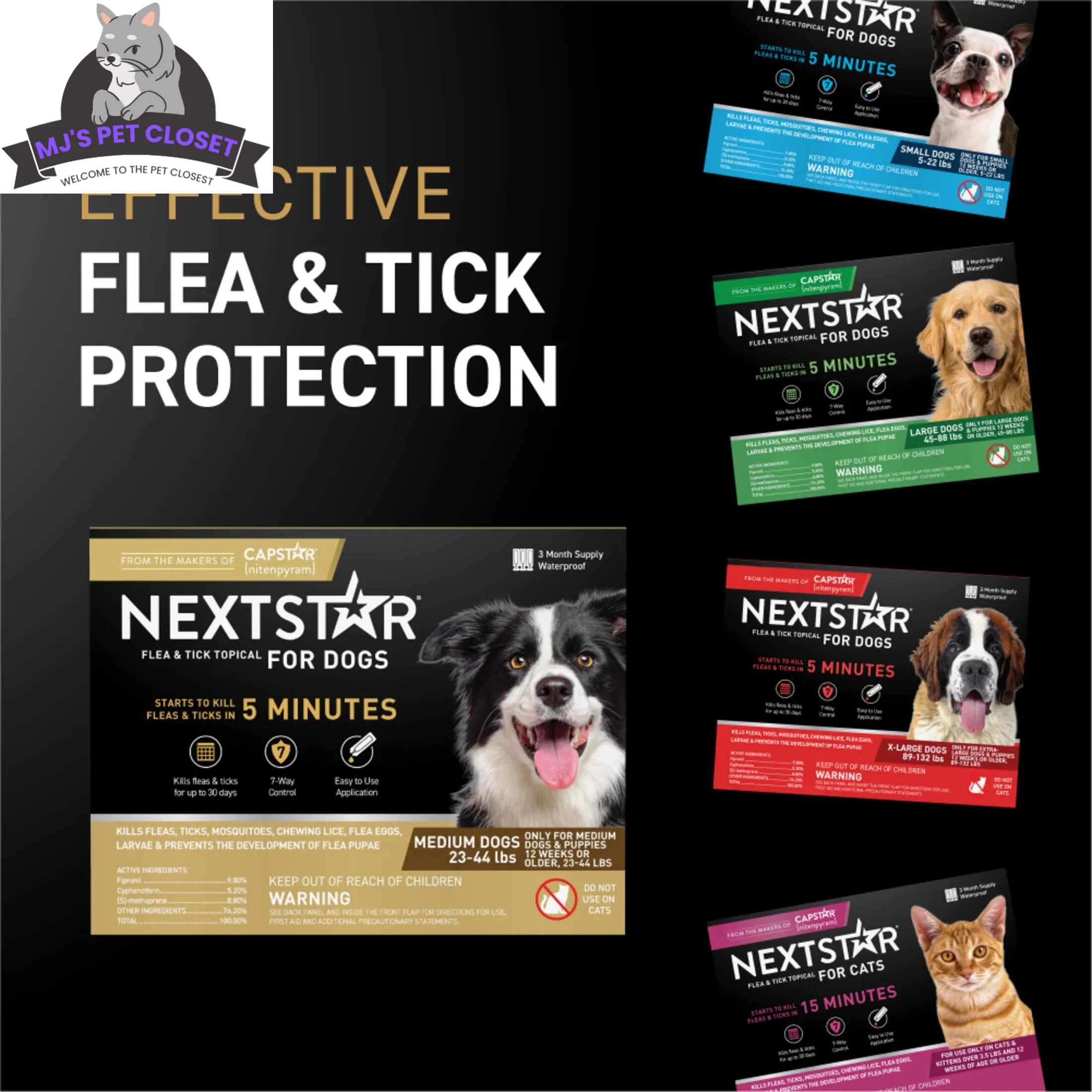 Ultimate 2-Pack Flea & Tick Defense for Dogs 23-44 Lbs - 3-Month Supply for Fast Relief - Image 6