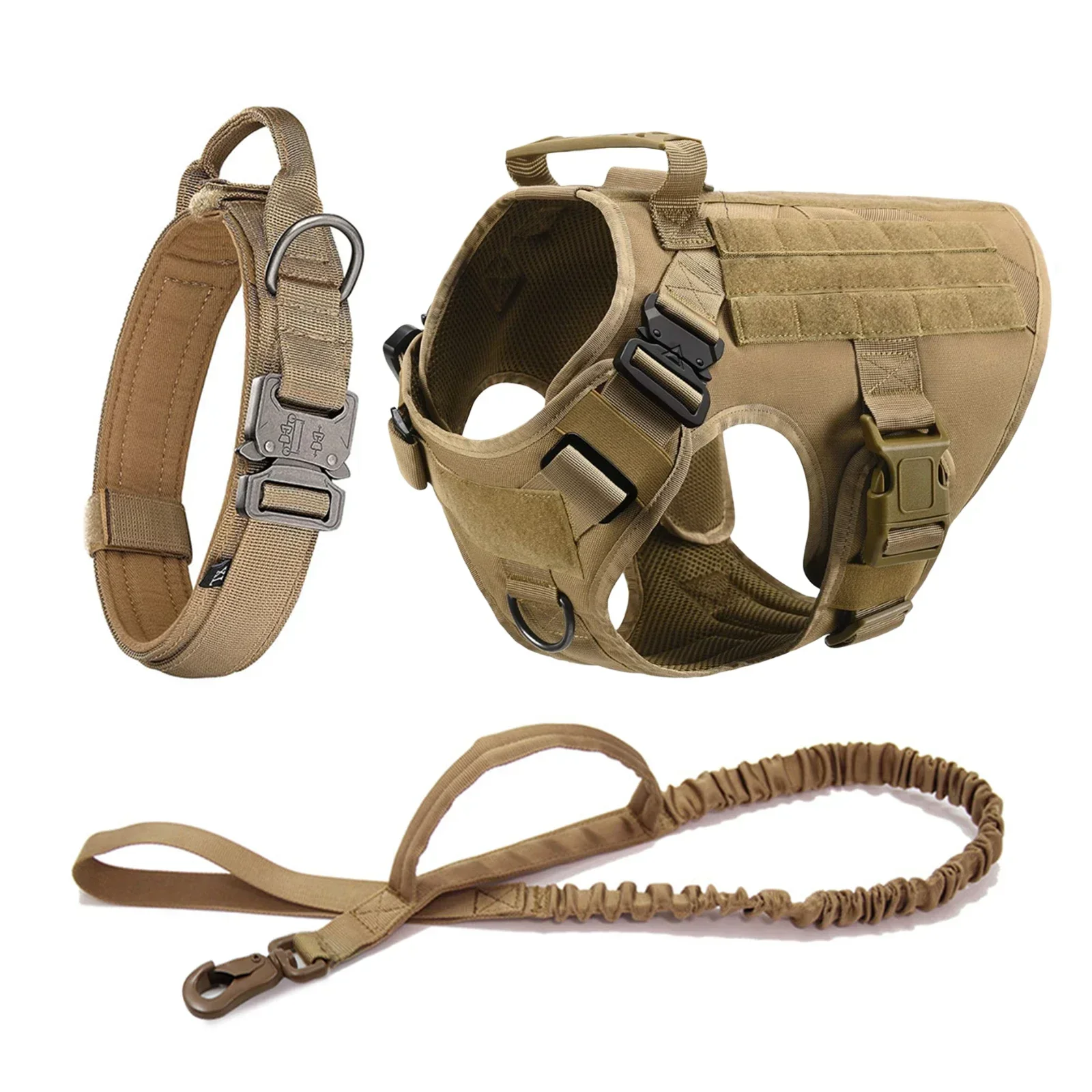 Ultimate Explorer Tactical Dog Harness & Leash Set - Image 10