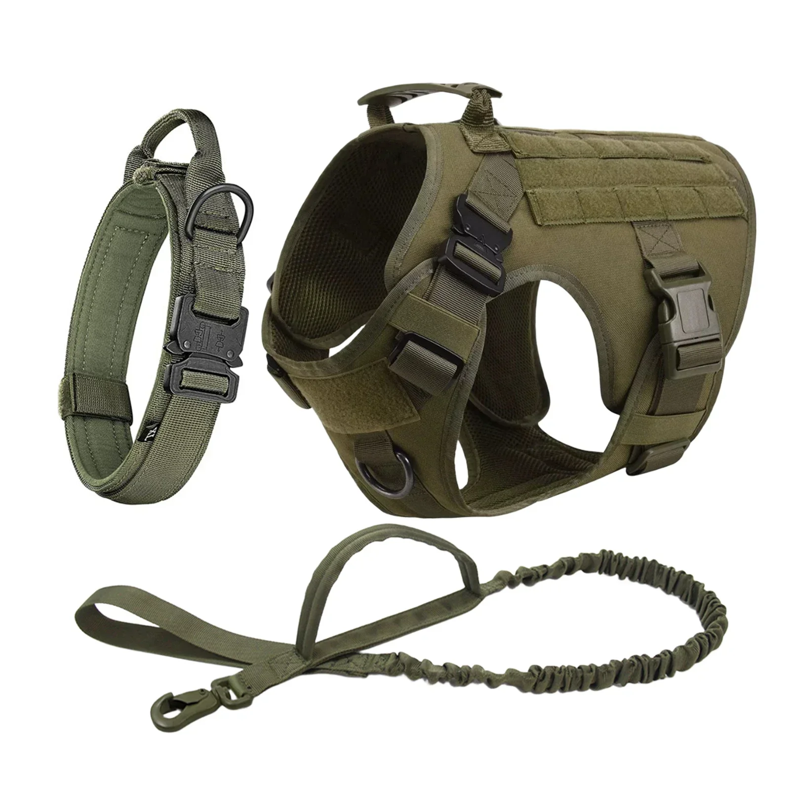 Ultimate Explorer Tactical Dog Harness & Leash Set - Image 11
