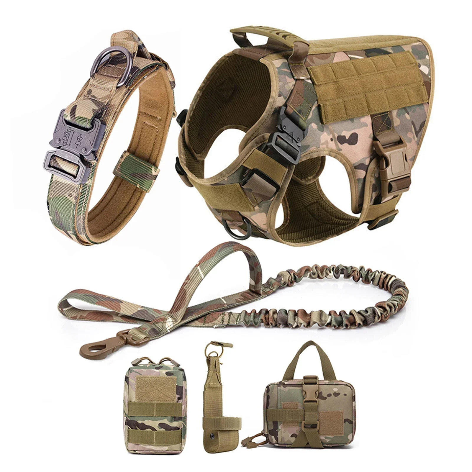 Ultimate Explorer Tactical Dog Harness & Leash Set - Image 12
