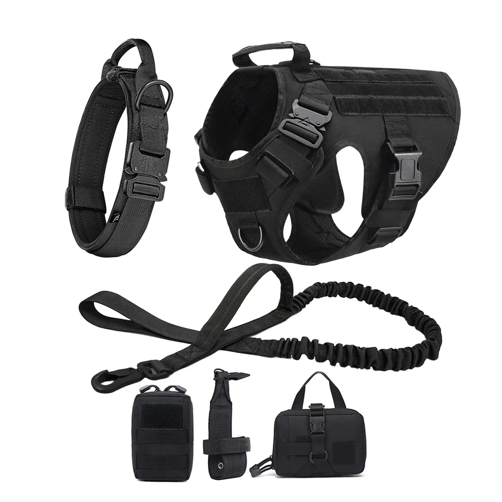 Ultimate Explorer Tactical Dog Harness & Leash Set - Image 22