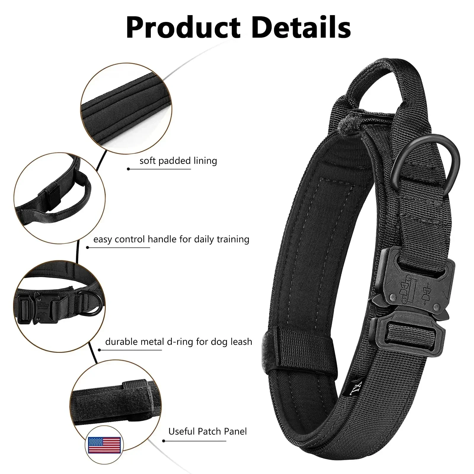 Ultimate Explorer Tactical Dog Harness & Leash Set - Image 4