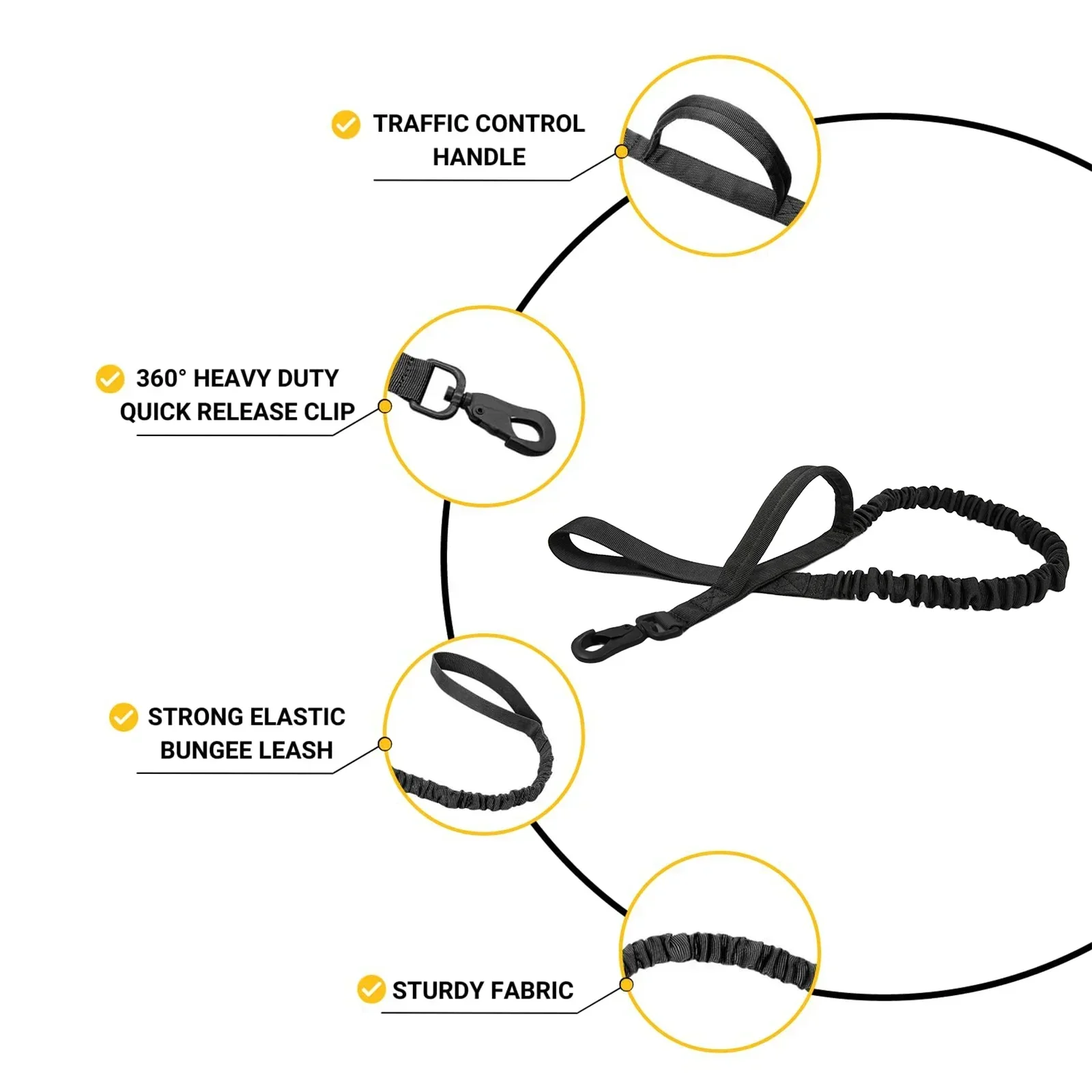 Ultimate Explorer Tactical Dog Harness & Leash Set - Image 5
