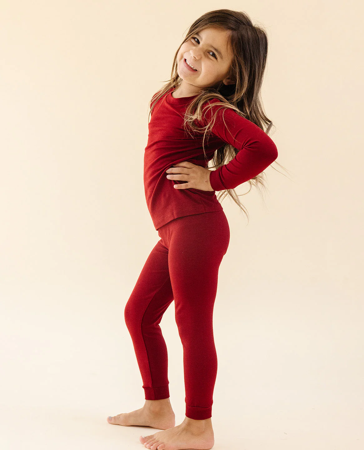 Ultimate Pajama Set in Crimson