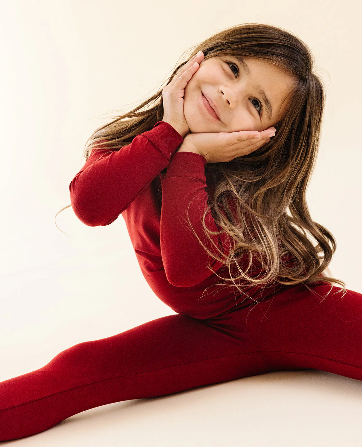 Ultimate Pajama Set in Crimson - Image 4