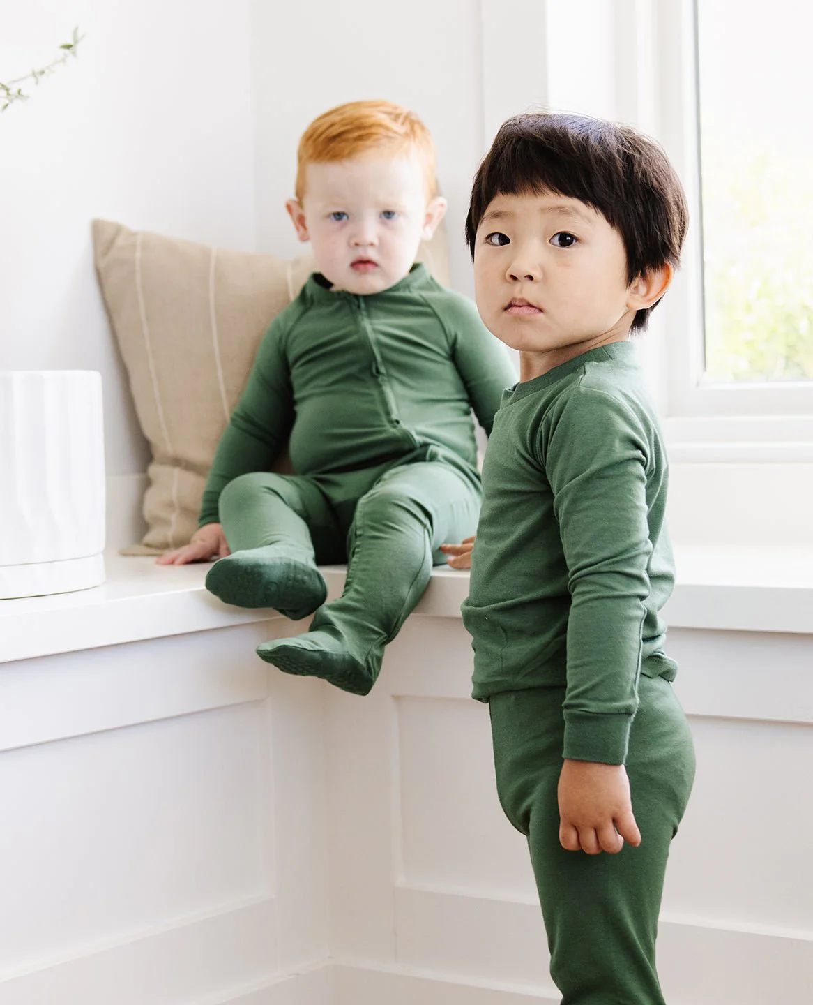 Ultimate Pajama Set in Moss - Image 5