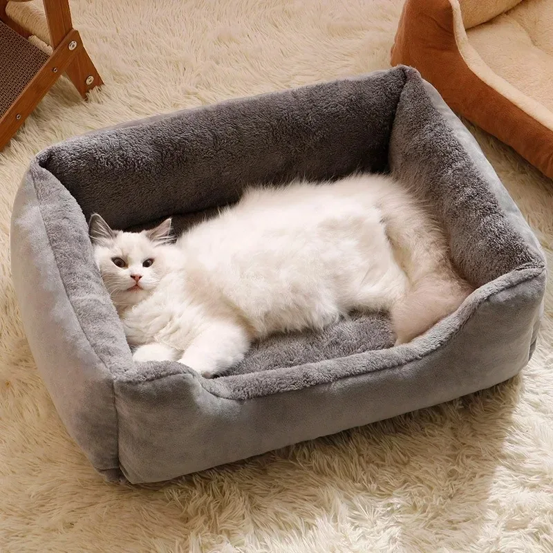 Ultra-Calming Soft Plush Pet Bed - Image 2