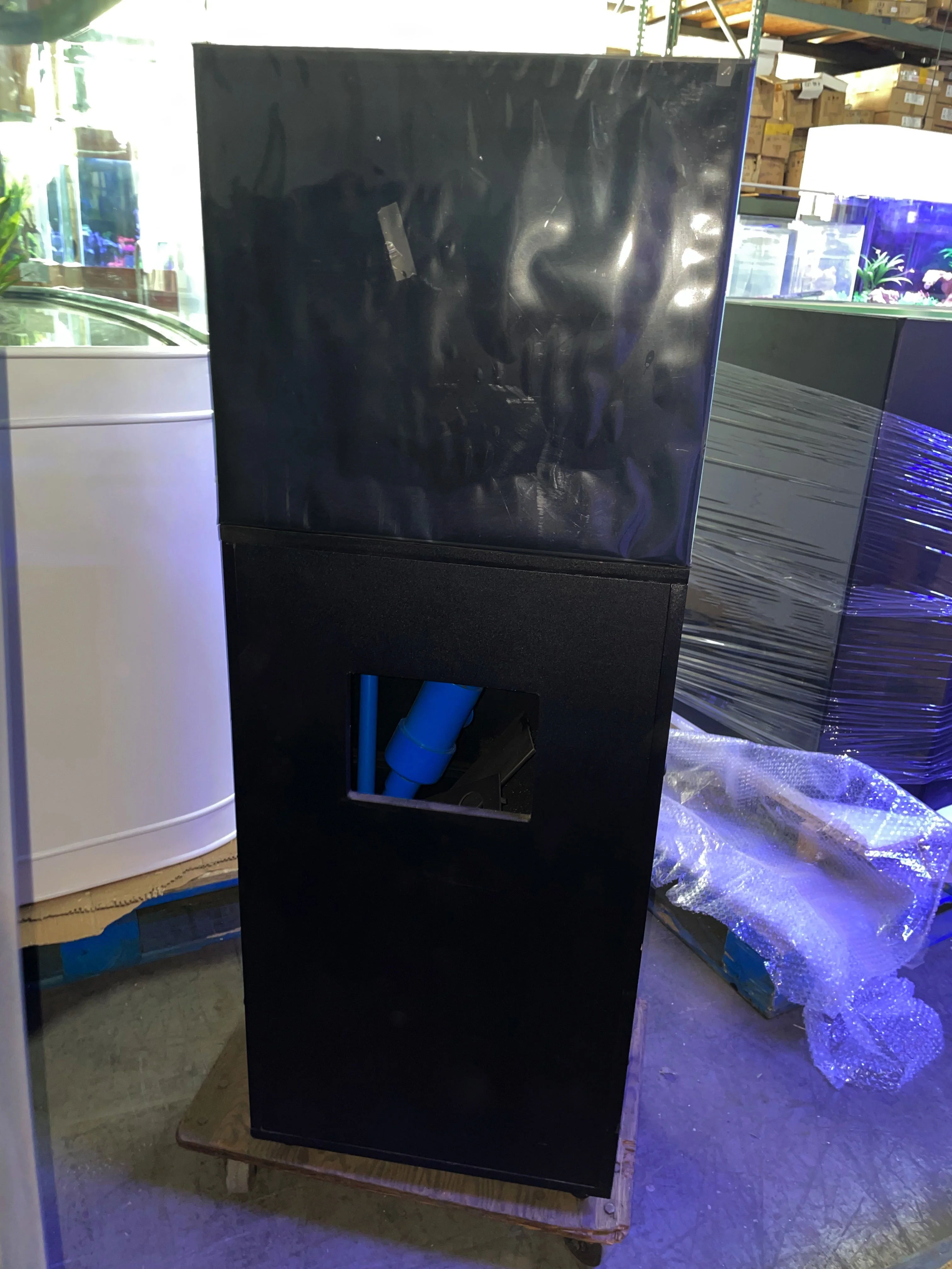 ULTRA CLEAR GLASS - 18 gallon cube fish tank aquarium full setup w/ filtration - Image 6