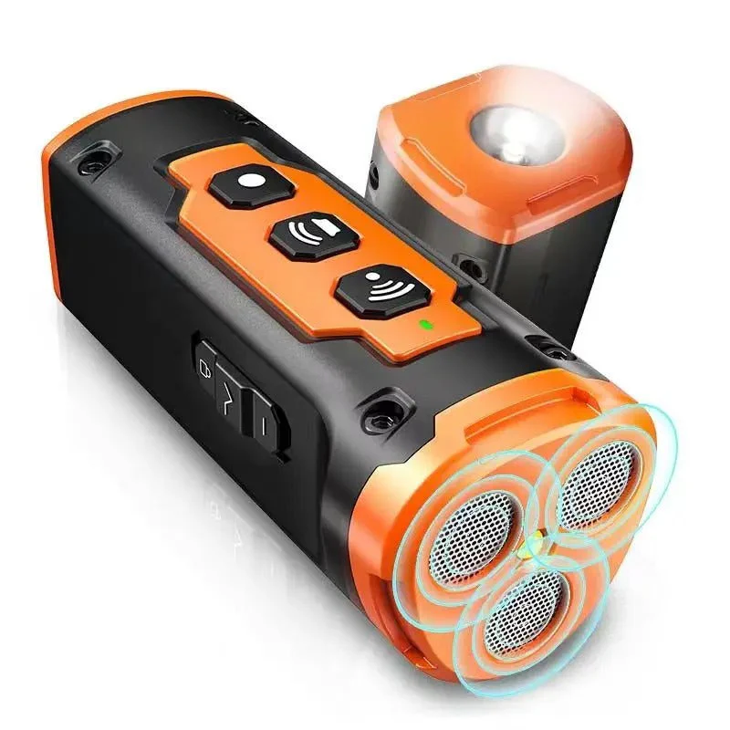 Ultrasonic Bark Deterrent – Rechargeable Dog Repeller Device with LED Flashlight - Image 2