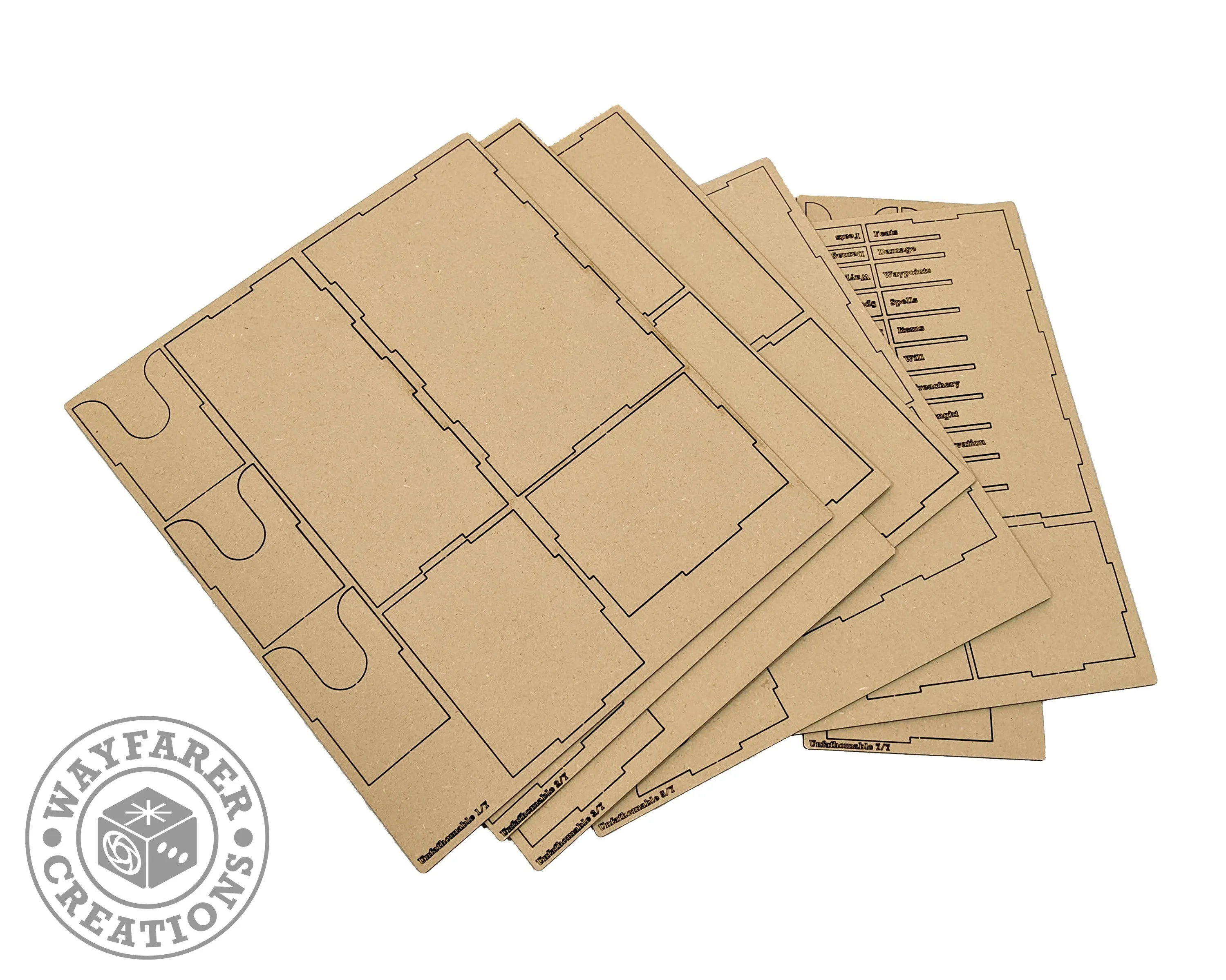 Unfathomable Board Game Organizer Insert - Image 3