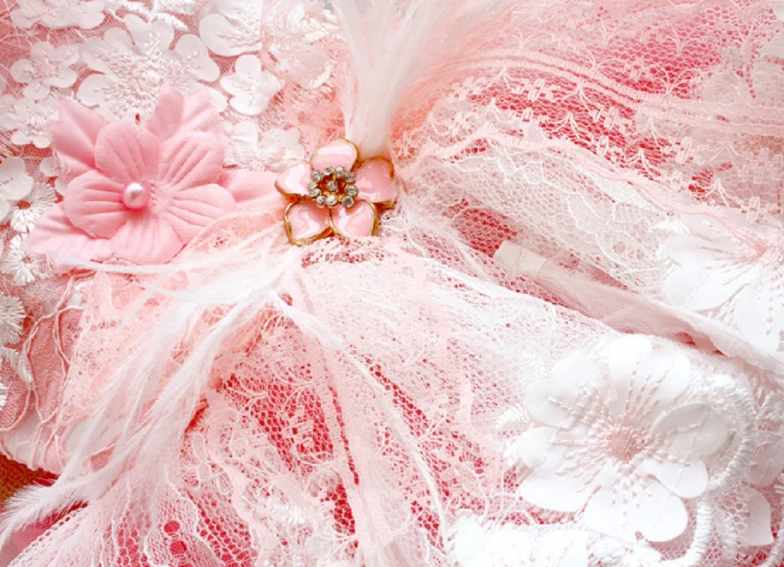 Unique Pet Feather Tutu Dog Lace Dress Princess Dress Pink Swan for Wedding Party Birthday Festival One Piece - Image 8