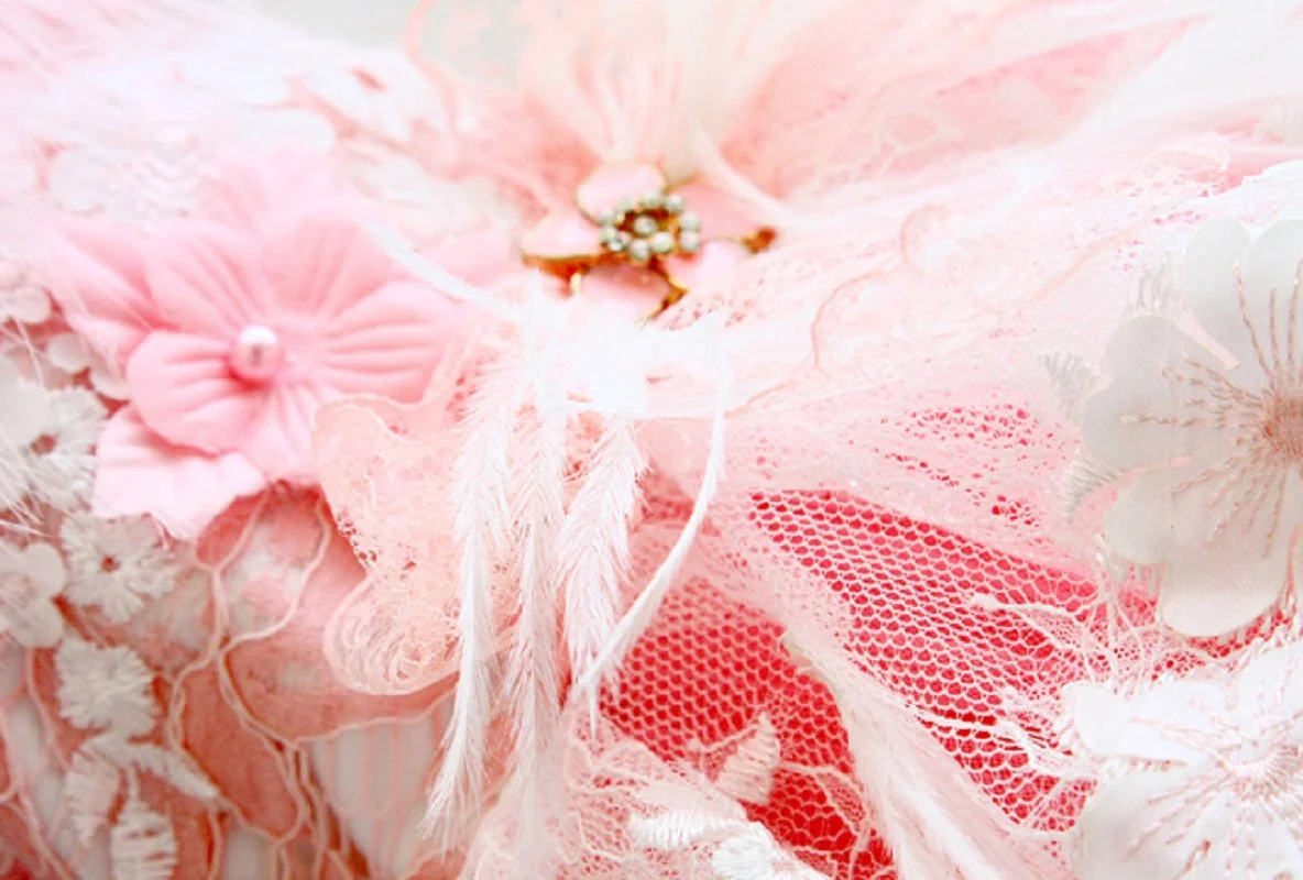 Unique Pet Feather Tutu Dog Lace Dress Princess Dress Pink Swan for Wedding Party Birthday Festival One Piece - Image 9