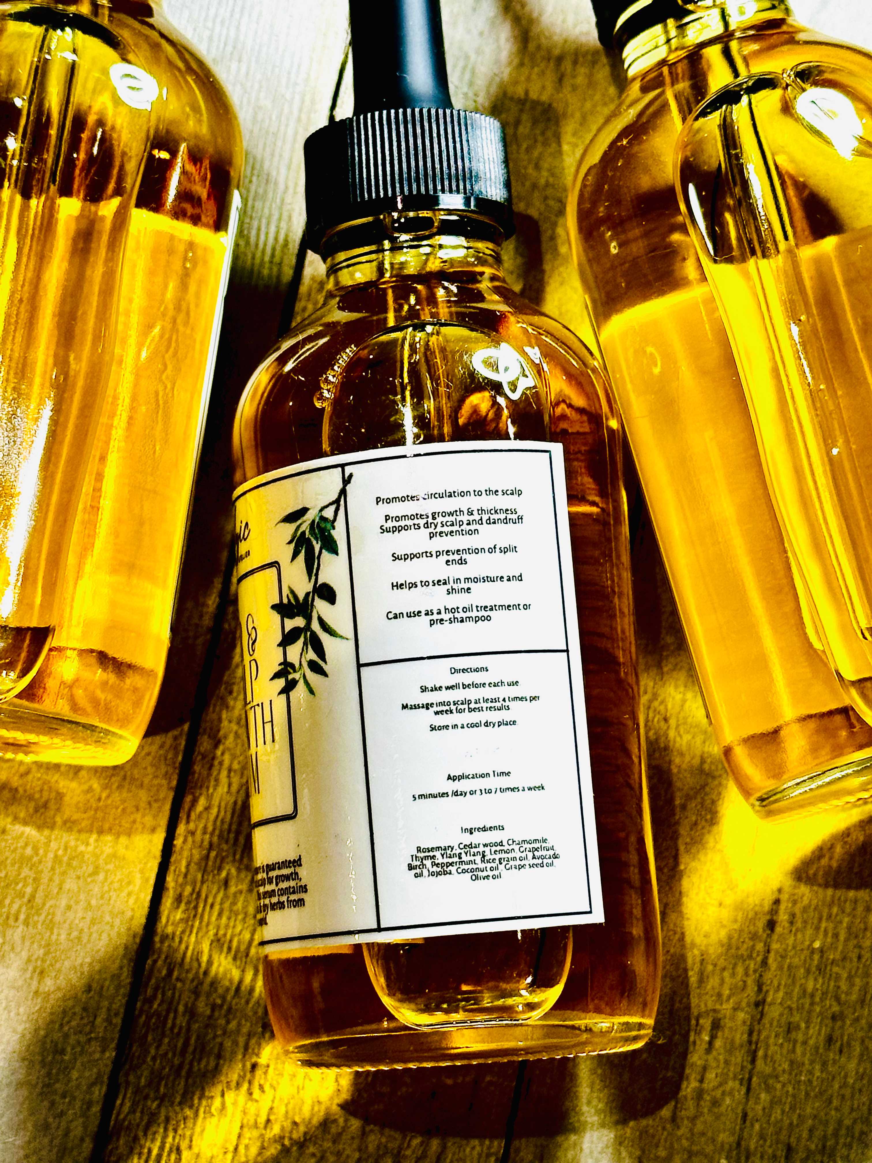 Unlock Your Hair's Full Potential with our Nourishing Hair and Scalp Growth Serum! - Image 3