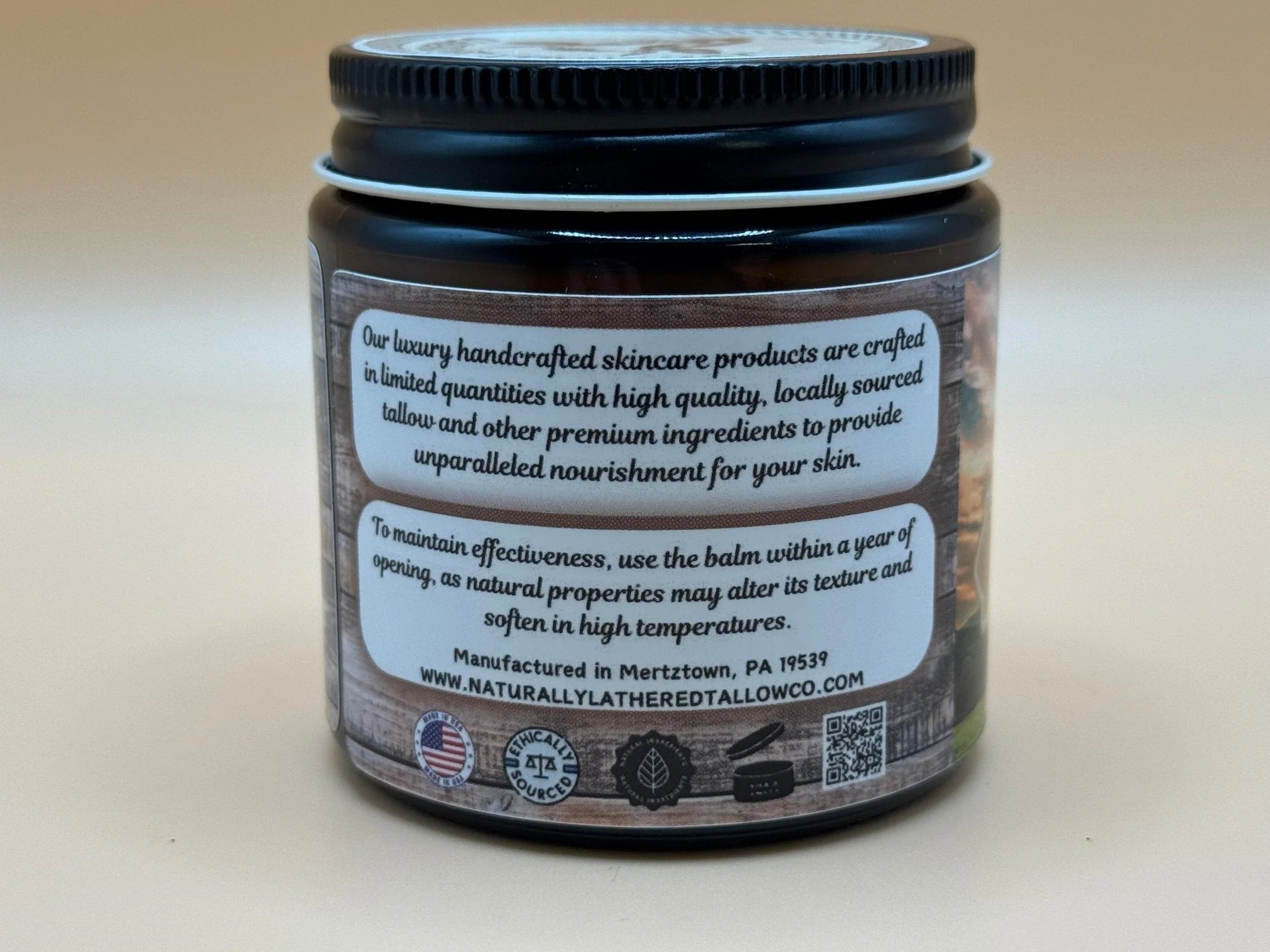 Unscented Whipped Tallow Balm - Image 2