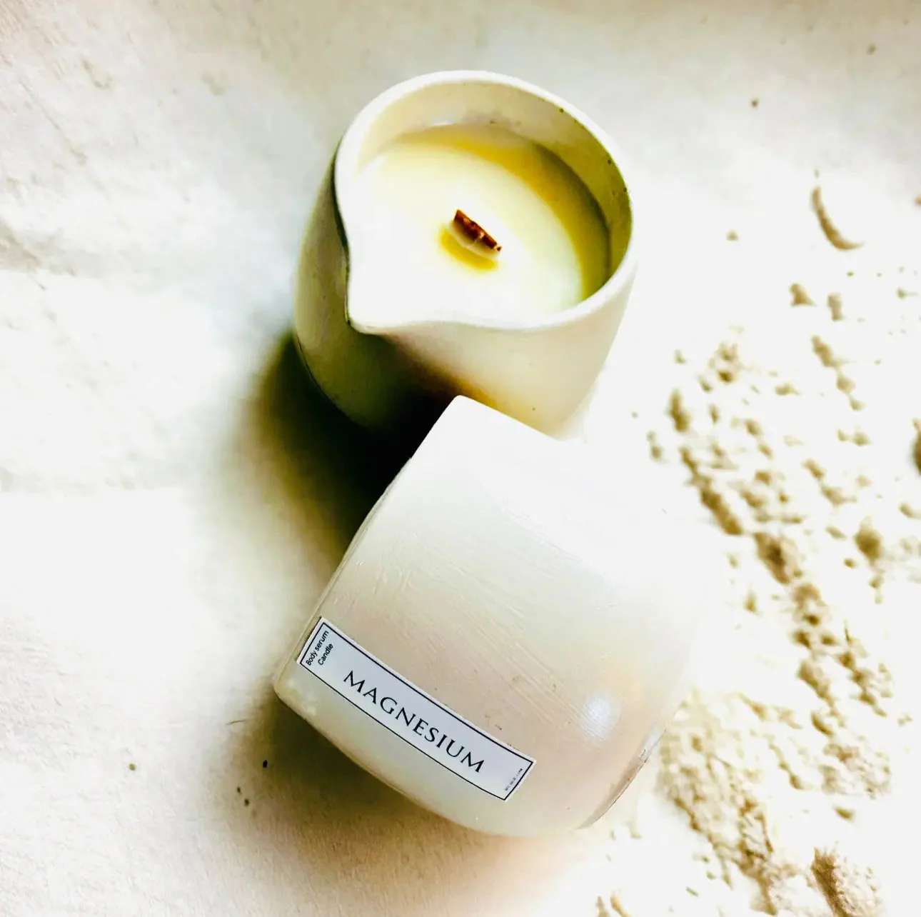 Unveiling the Ultimate Trio for Magnesium Deficiency: Cream, Spray, and Serum Body Oil Candle - Image 2