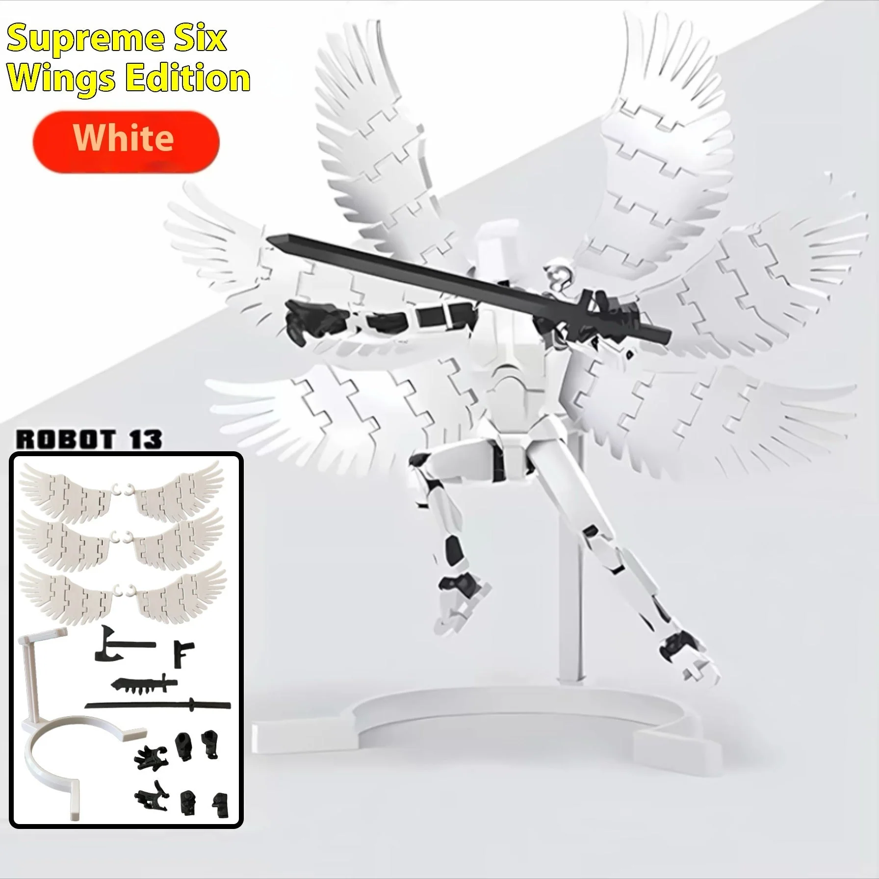 Updated And Hot-sale Multi-Jointed Movable Shapeshift Robot 3D Printed Mannequin Dummy Action Model Doll Toy Kid Gift - Image 11