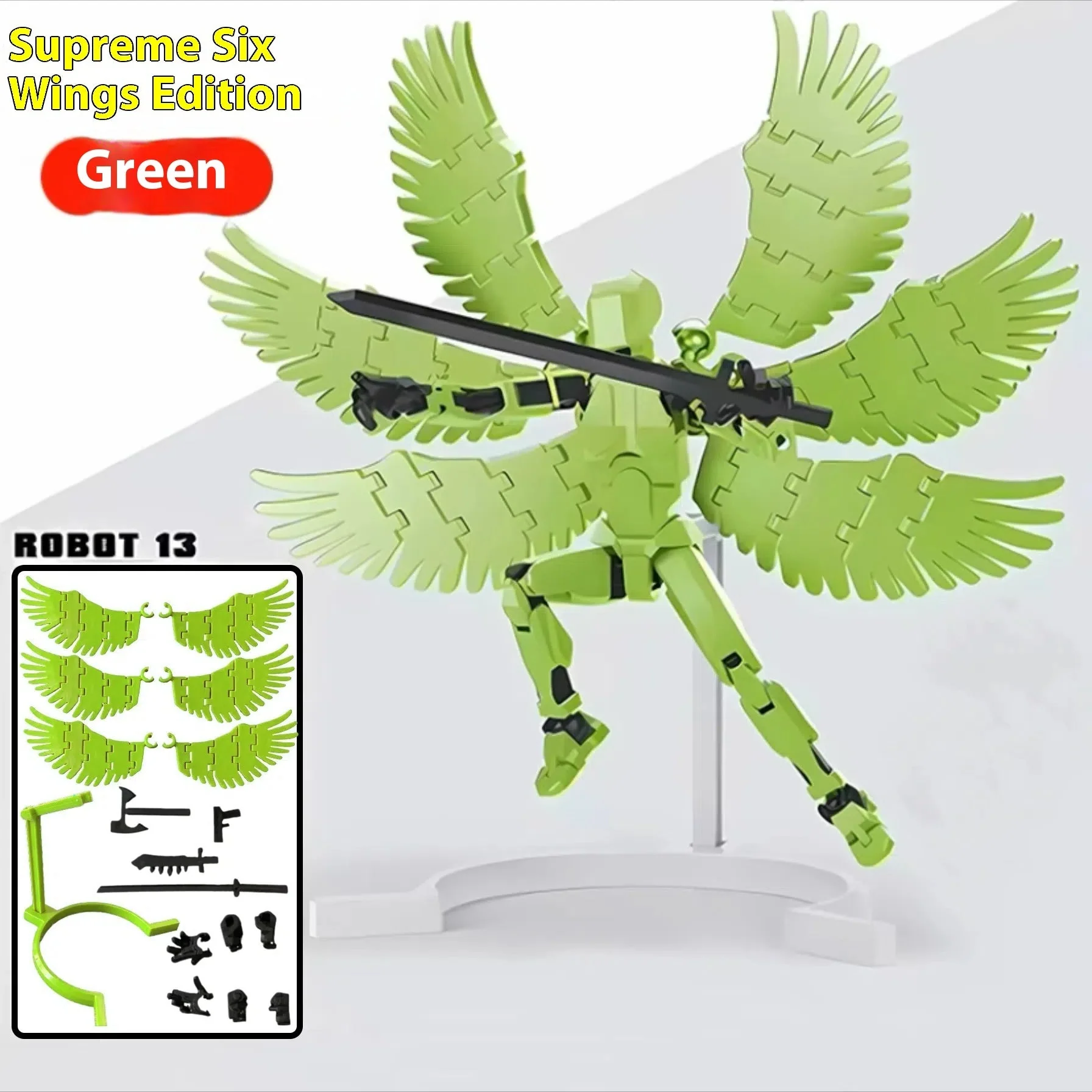 Updated And Hot-sale Multi-Jointed Movable Shapeshift Robot 3D Printed Mannequin Dummy Action Model Doll Toy Kid Gift - Image 13