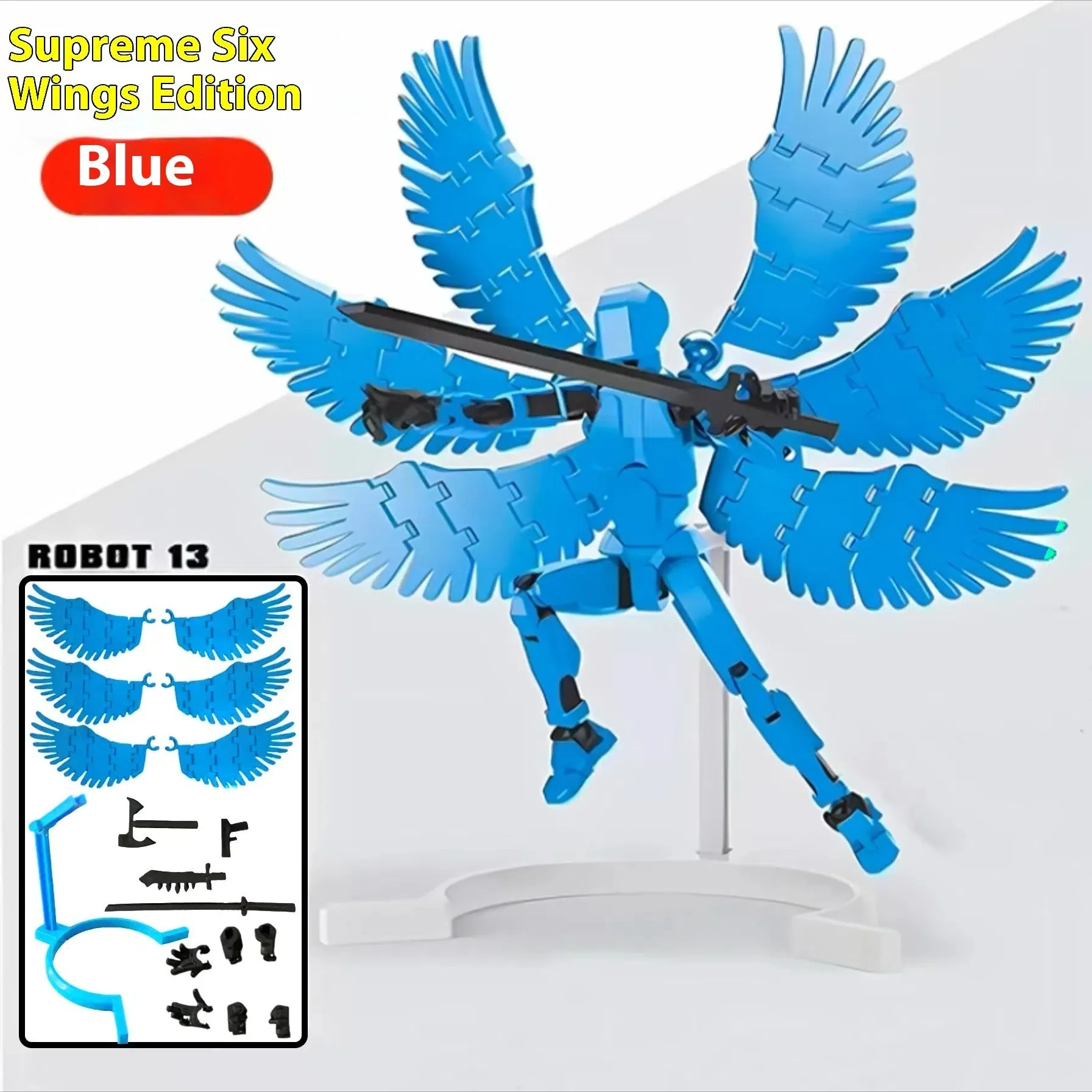 Updated And Hot-sale Multi-Jointed Movable Shapeshift Robot 3D Printed Mannequin Dummy Action Model Doll Toy Kid Gift - Image 14