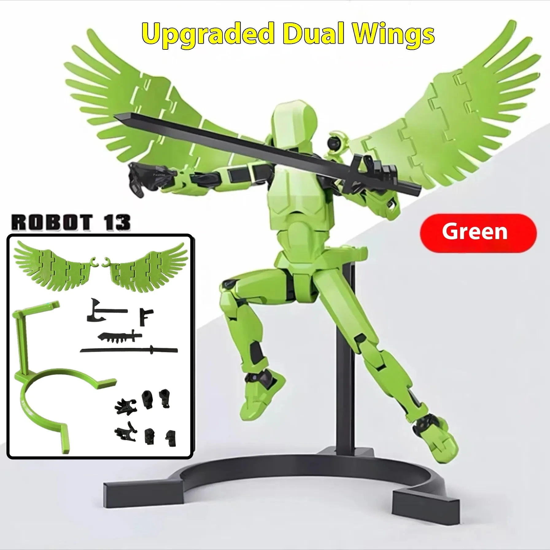 Updated And Hot-sale Multi-Jointed Movable Shapeshift Robot 3D Printed Mannequin Dummy Action Model Doll Toy Kid Gift - Image 16