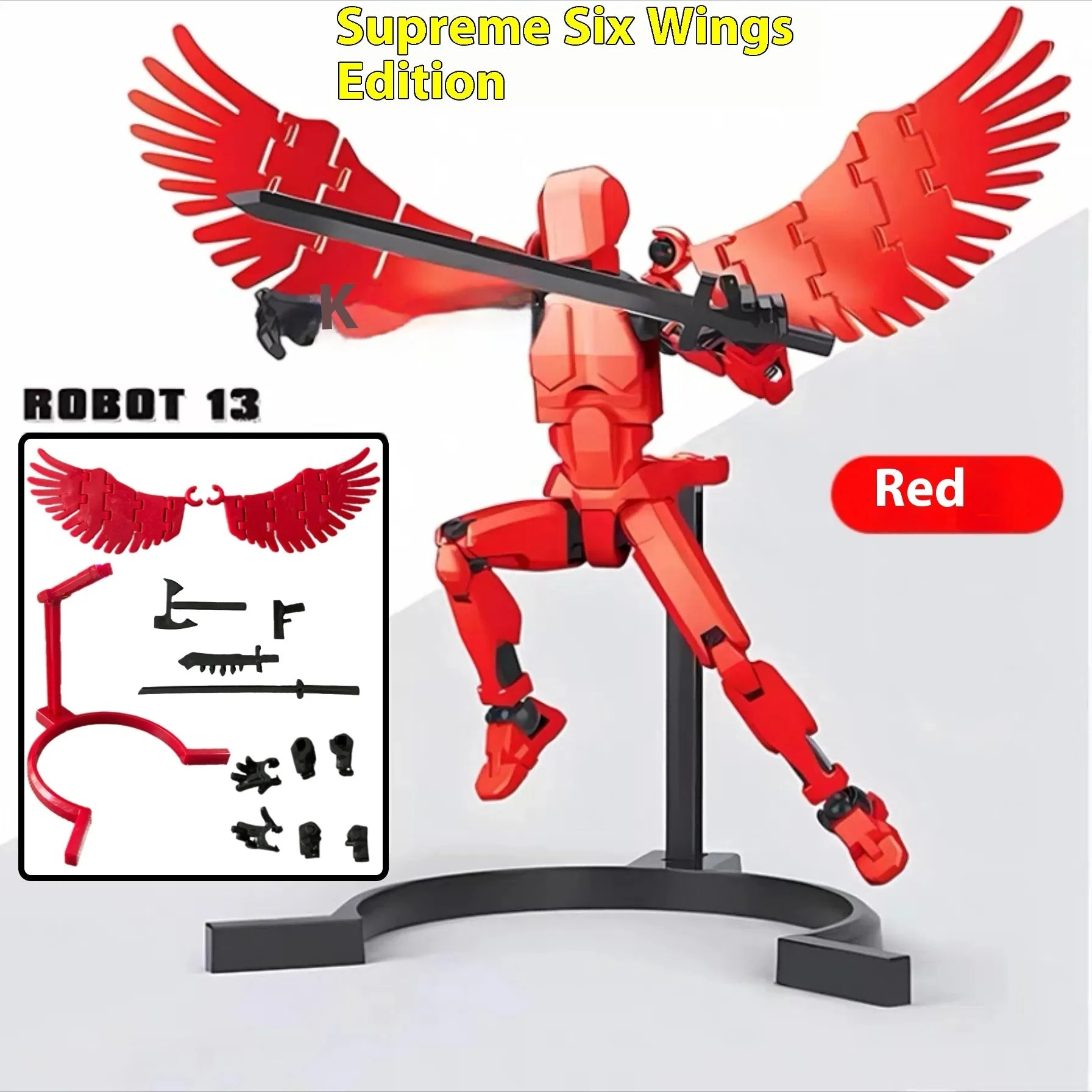 Updated And Hot-sale Multi-Jointed Movable Shapeshift Robot 3D Printed Mannequin Dummy Action Model Doll Toy Kid Gift - Image 20