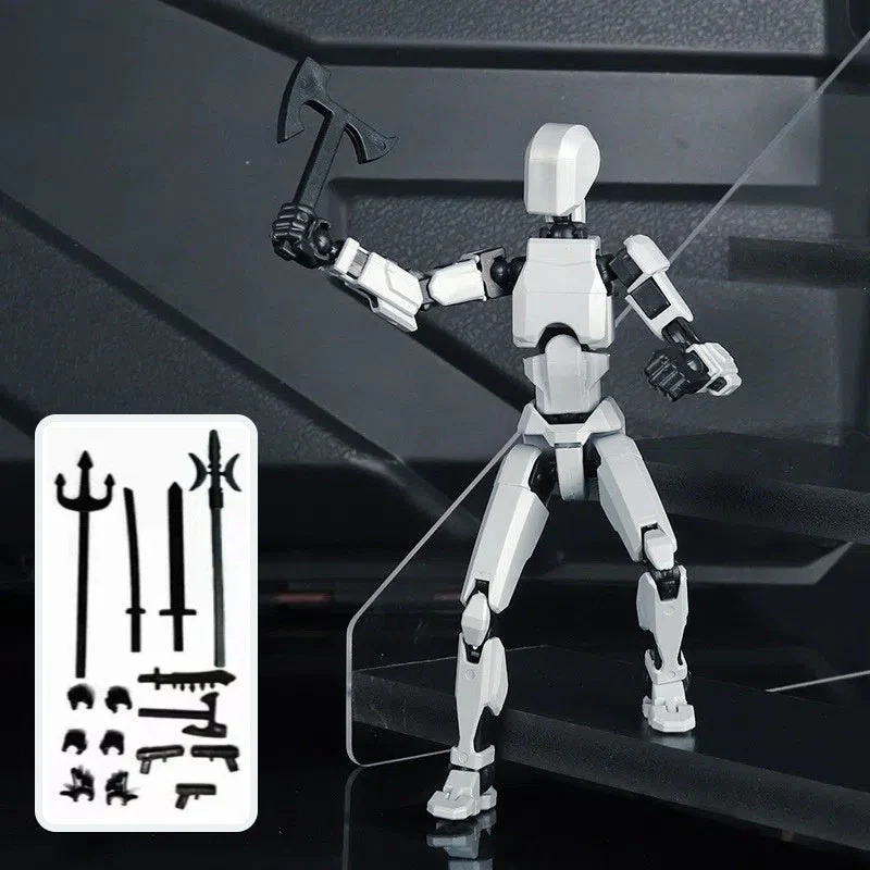 Updated And Hot-sale Multi-Jointed Movable Shapeshift Robot 3D Printed Mannequin Dummy Action Model Doll Toy Kid Gift - Image 21