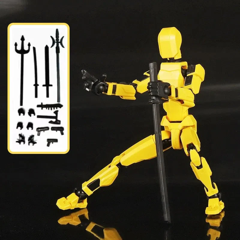 Updated And Hot-sale Multi-Jointed Movable Shapeshift Robot 3D Printed Mannequin Dummy Action Model Doll Toy Kid Gift - Image 24