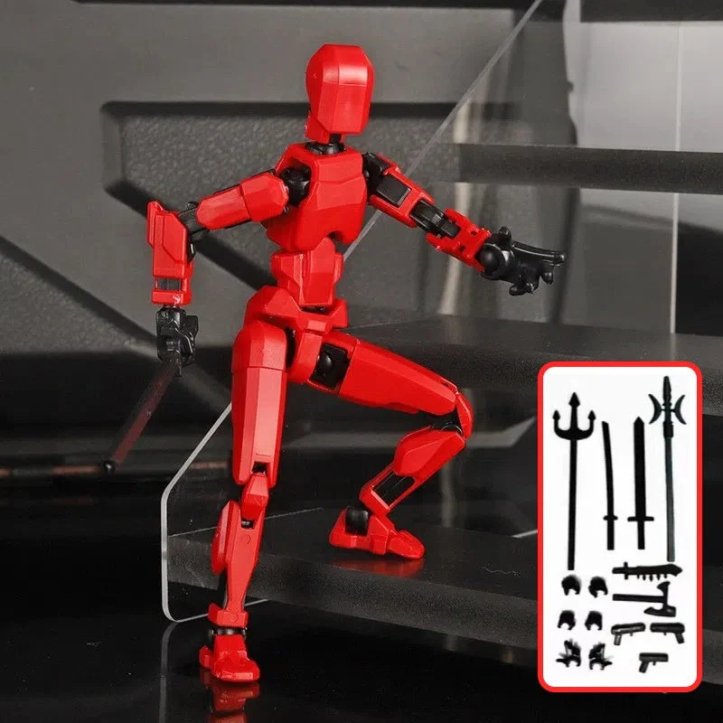 Updated And Hot-sale Multi-Jointed Movable Shapeshift Robot 3D Printed Mannequin Dummy Action Model Doll Toy Kid Gift - Image 25