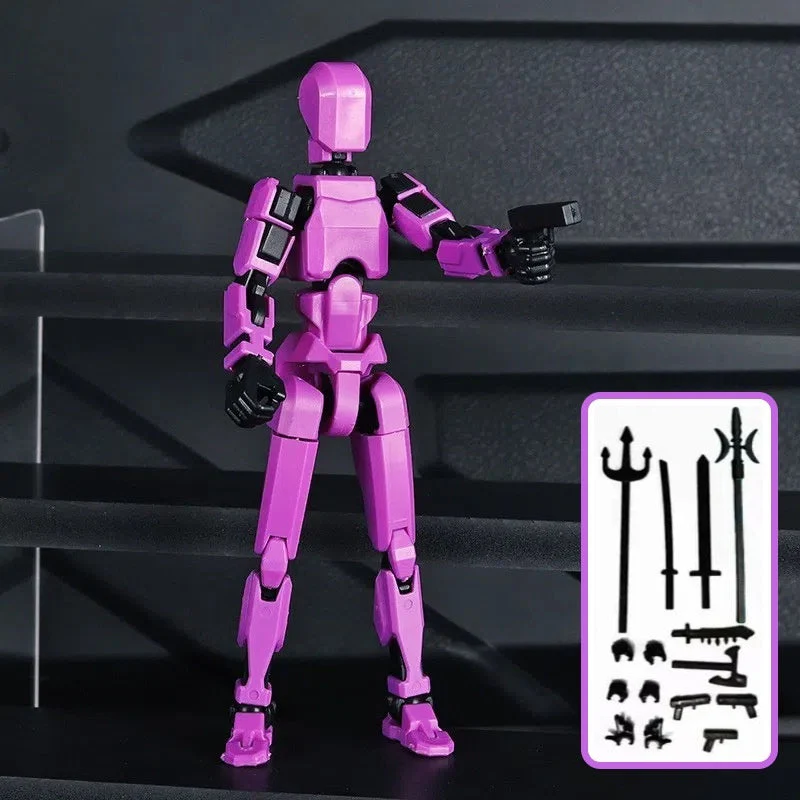 Updated And Hot-sale Multi-Jointed Movable Shapeshift Robot 3D Printed Mannequin Dummy Action Model Doll Toy Kid Gift - Image 27