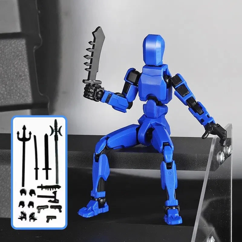 Updated And Hot-sale Multi-Jointed Movable Shapeshift Robot 3D Printed Mannequin Dummy Action Model Doll Toy Kid Gift - Image 28
