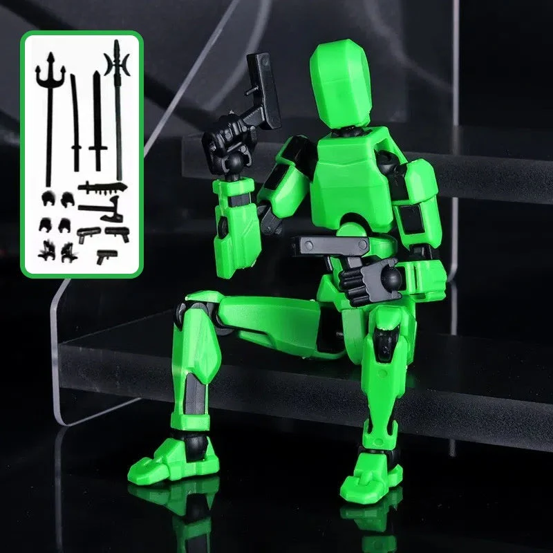 Updated And Hot-sale Multi-Jointed Movable Shapeshift Robot 3D Printed Mannequin Dummy Action Model Doll Toy Kid Gift - Image 29