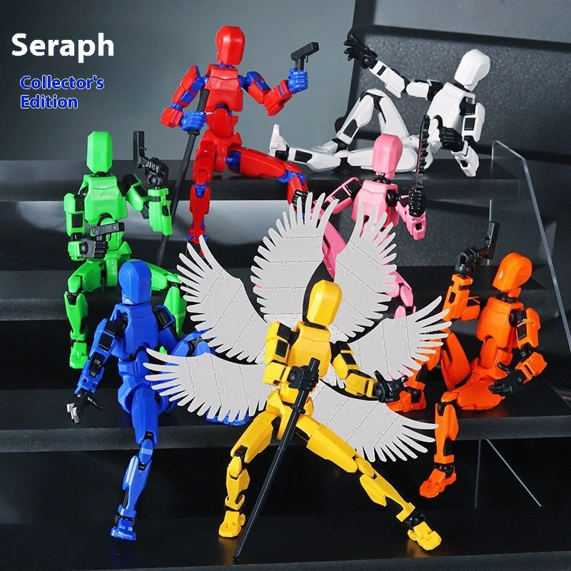 Updated And Hot-sale Multi-Jointed Movable Shapeshift Robot 3D Printed Mannequin Dummy Action Model Doll Toy Kid Gift - Image 3