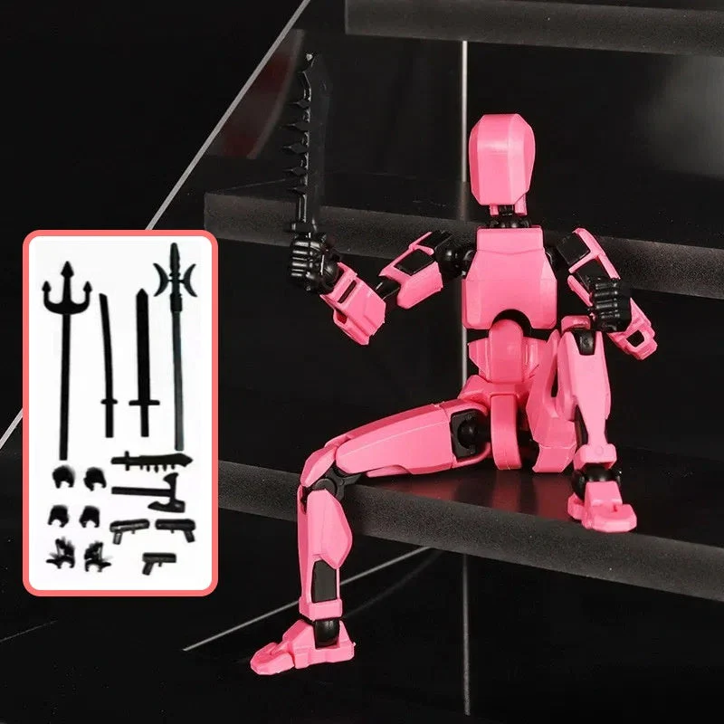 Updated And Hot-sale Multi-Jointed Movable Shapeshift Robot 3D Printed Mannequin Dummy Action Model Doll Toy Kid Gift - Image 30
