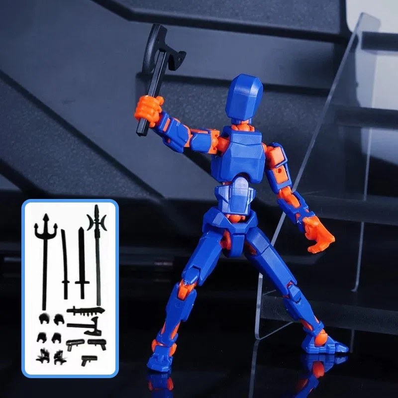 Updated And Hot-sale Multi-Jointed Movable Shapeshift Robot 3D Printed Mannequin Dummy Action Model Doll Toy Kid Gift - Image 31