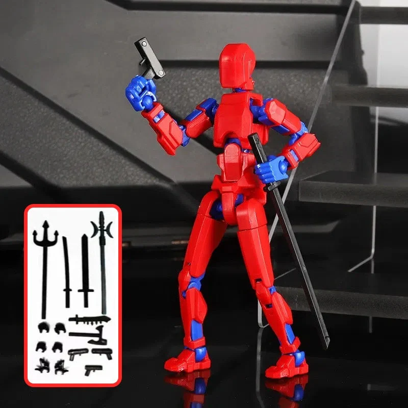 Updated And Hot-sale Multi-Jointed Movable Shapeshift Robot 3D Printed Mannequin Dummy Action Model Doll Toy Kid Gift - Image 32
