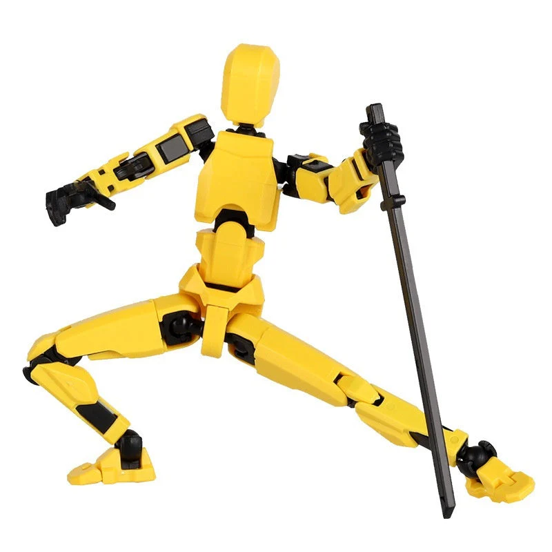Updated And Hot-sale Multi-Jointed Movable Shapeshift Robot 3D Printed Mannequin Dummy Action Model Doll Toy Kid Gift - Image 5