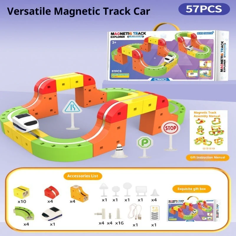 Upgrade Plus-sized Variable Magnetic Force Track Train - Image 6