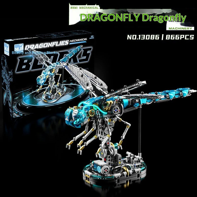 US And Electric Mechanical Lion And Whale Building Blocks That Also Double As Toys - Image 12