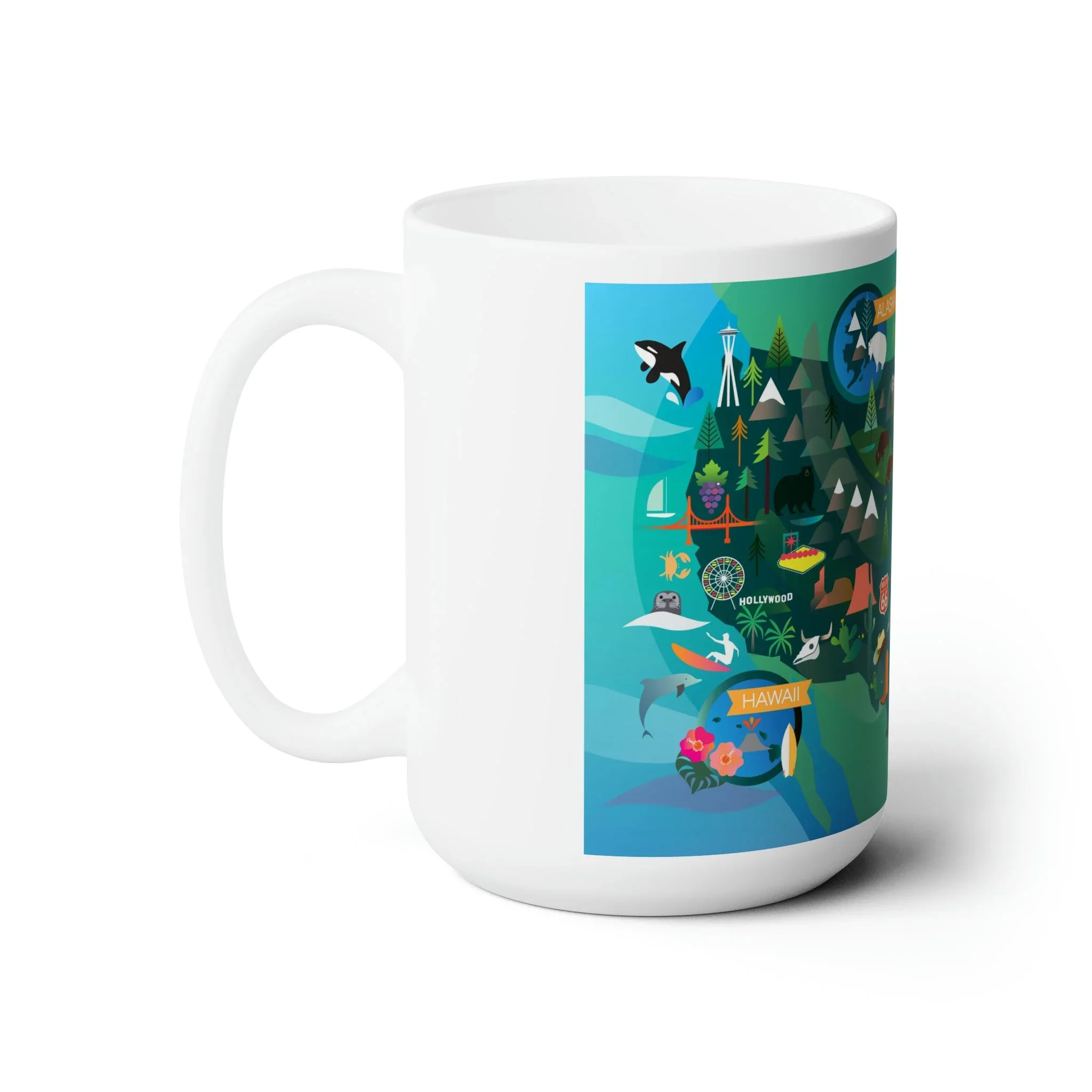 USA Ceramic Mug 11oz or 15oz - Image 2