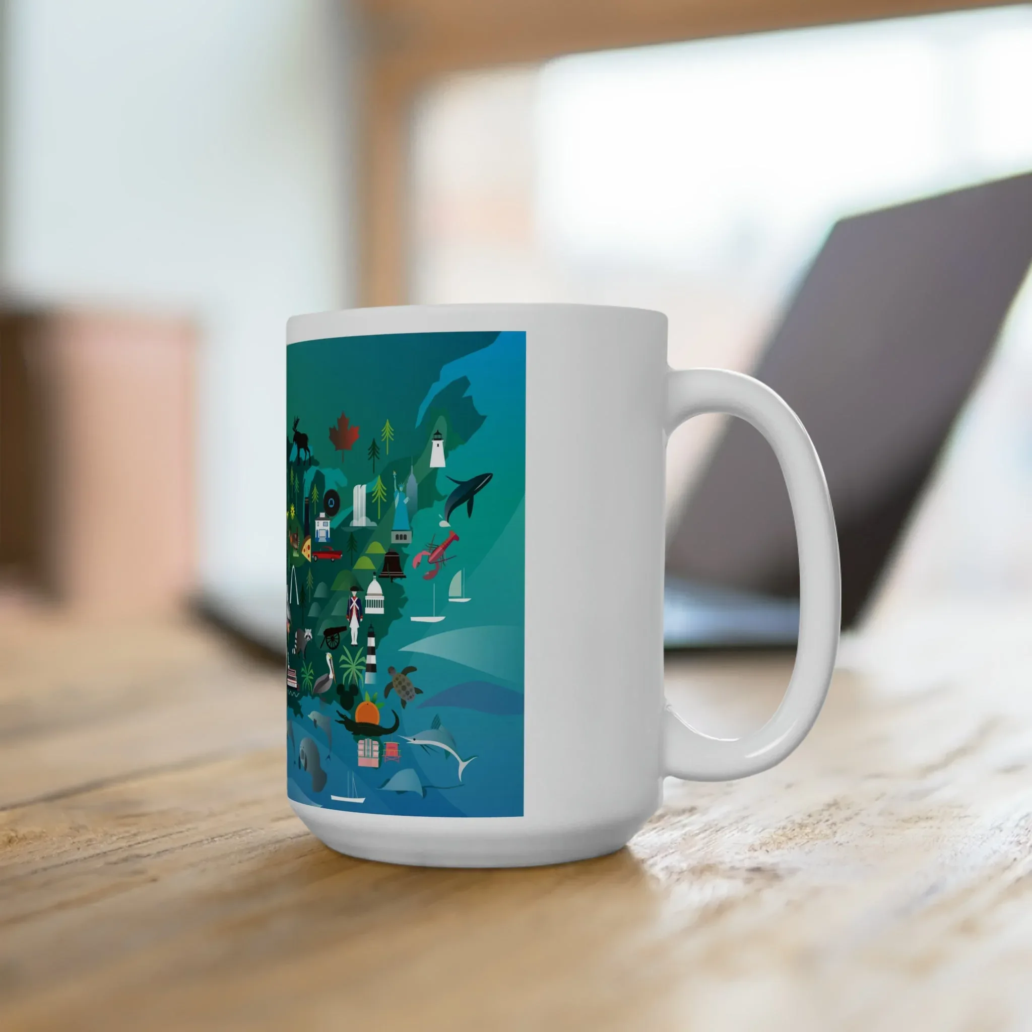 USA Ceramic Mug 11oz or 15oz - Image 4