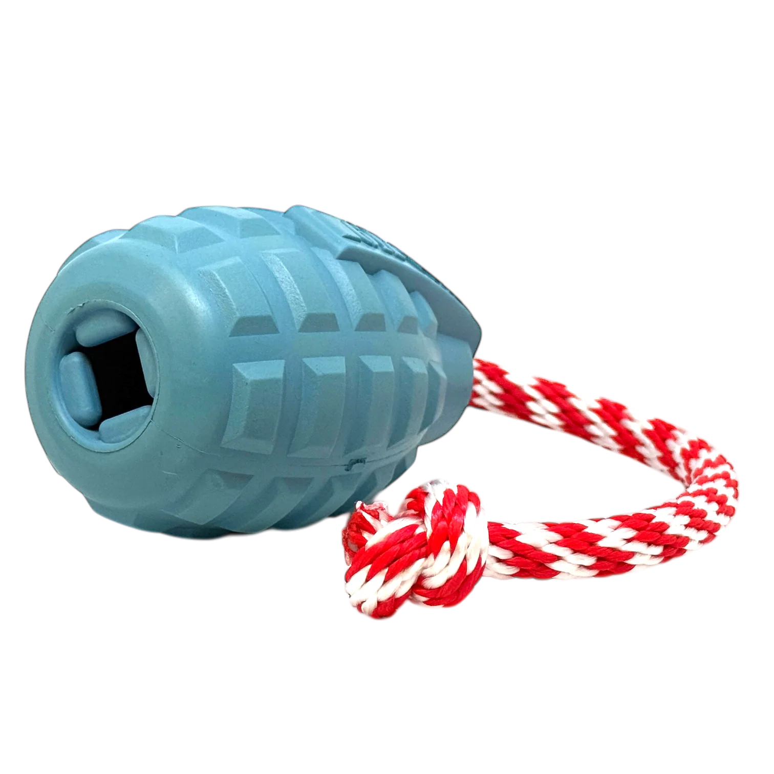 USA-K9 Grenade Shaped Rubber Dog Toy - Chew, Treat Dispenser & Tug Toy | USA - Image 6