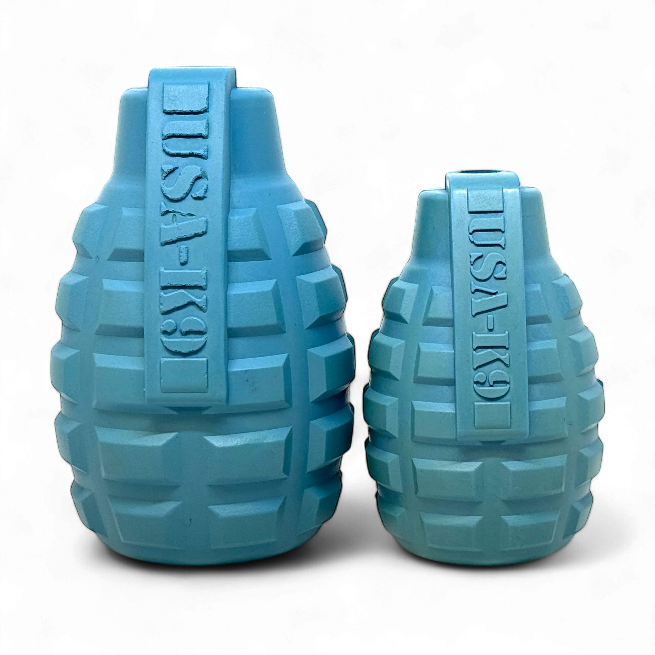 USA-K9 Grenade Shaped Rubber Dog Toy - Chew, Treat Dispenser & Tug Toy | USA - Image 8