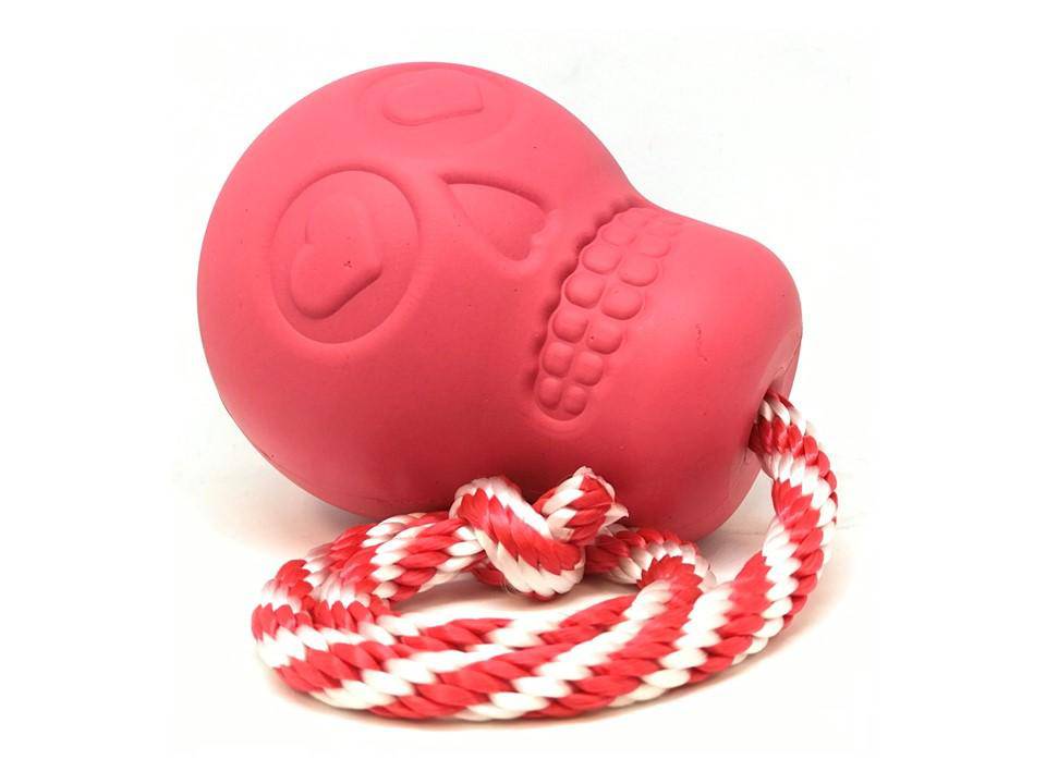 USA-K9 Skull Dog Chew Toy & Treat Dispenser - Made in USA | SodaPup - Image 5