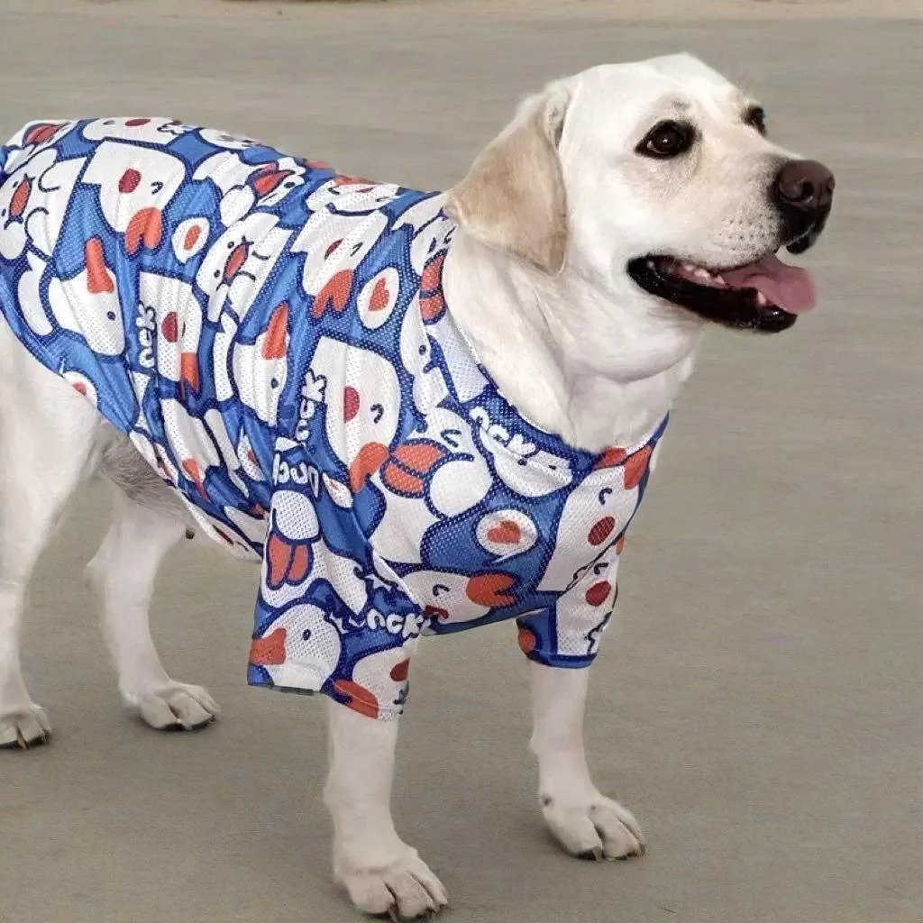UV-resistant sun protection T-shirt For Large Dog - Image 3