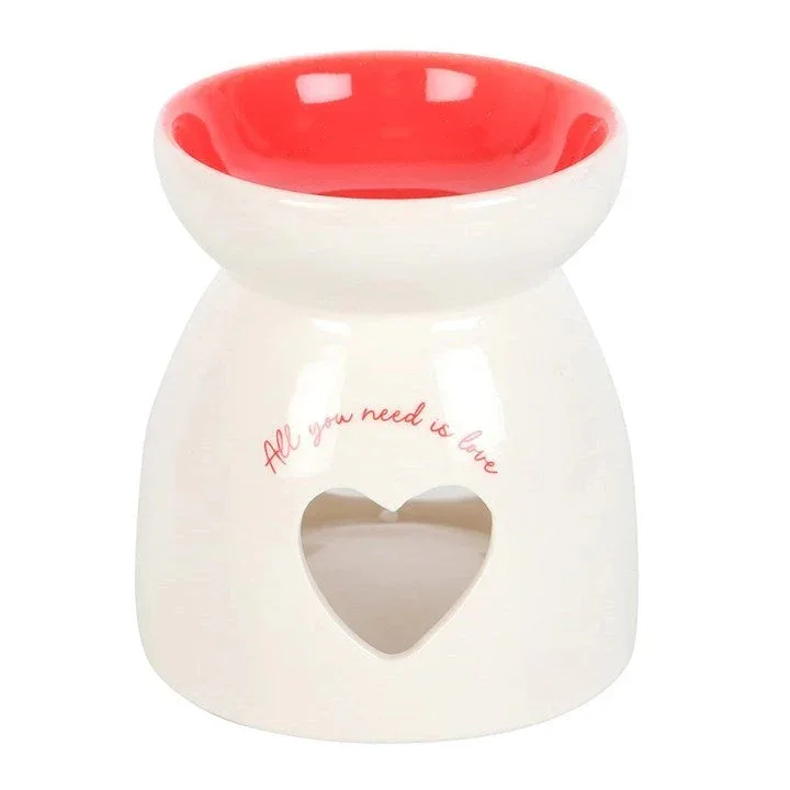 Valentine's Day Heart Oil Burner and Wax Warmer - Image 3