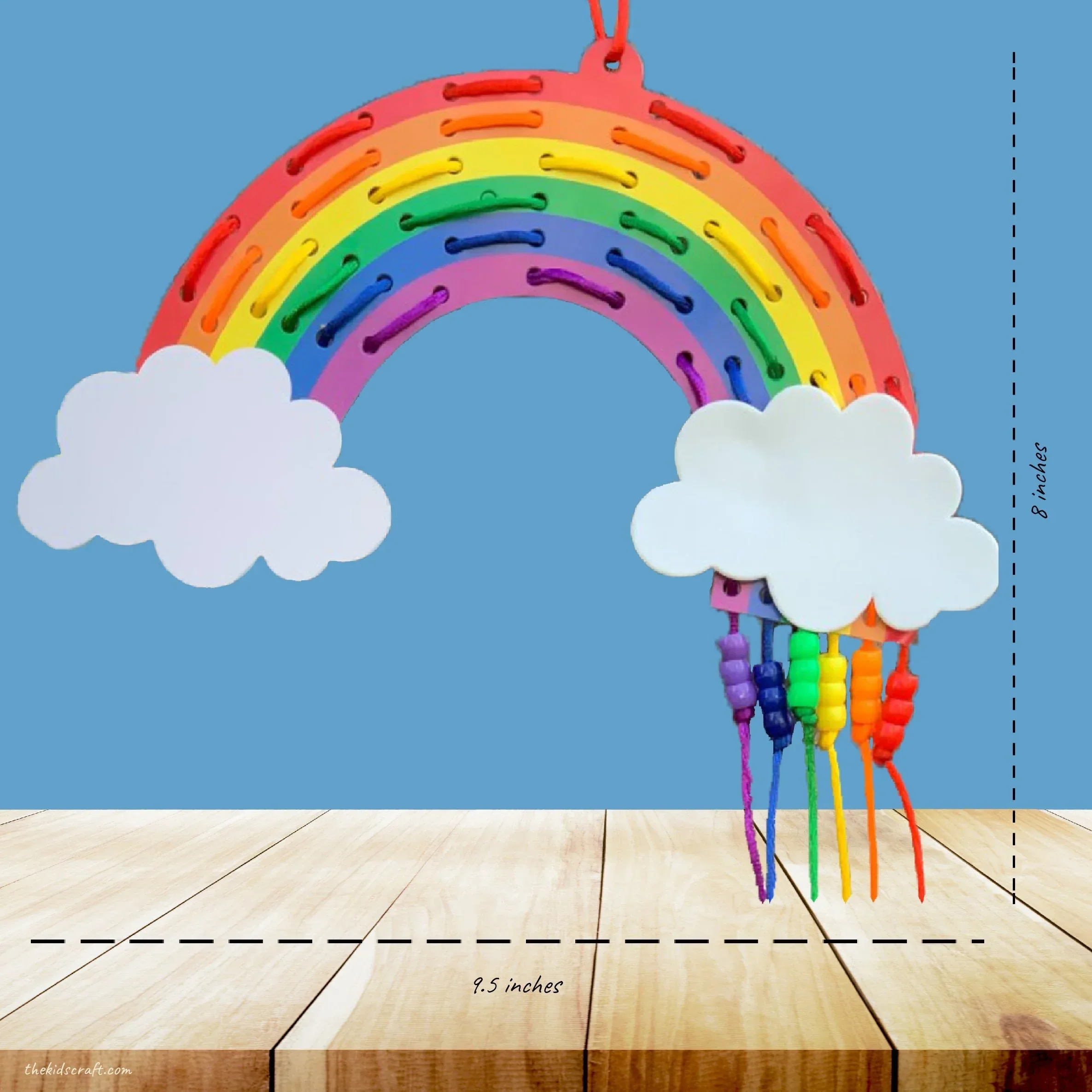 Valentine's Rainbow DIY Crafts Box - Image 4