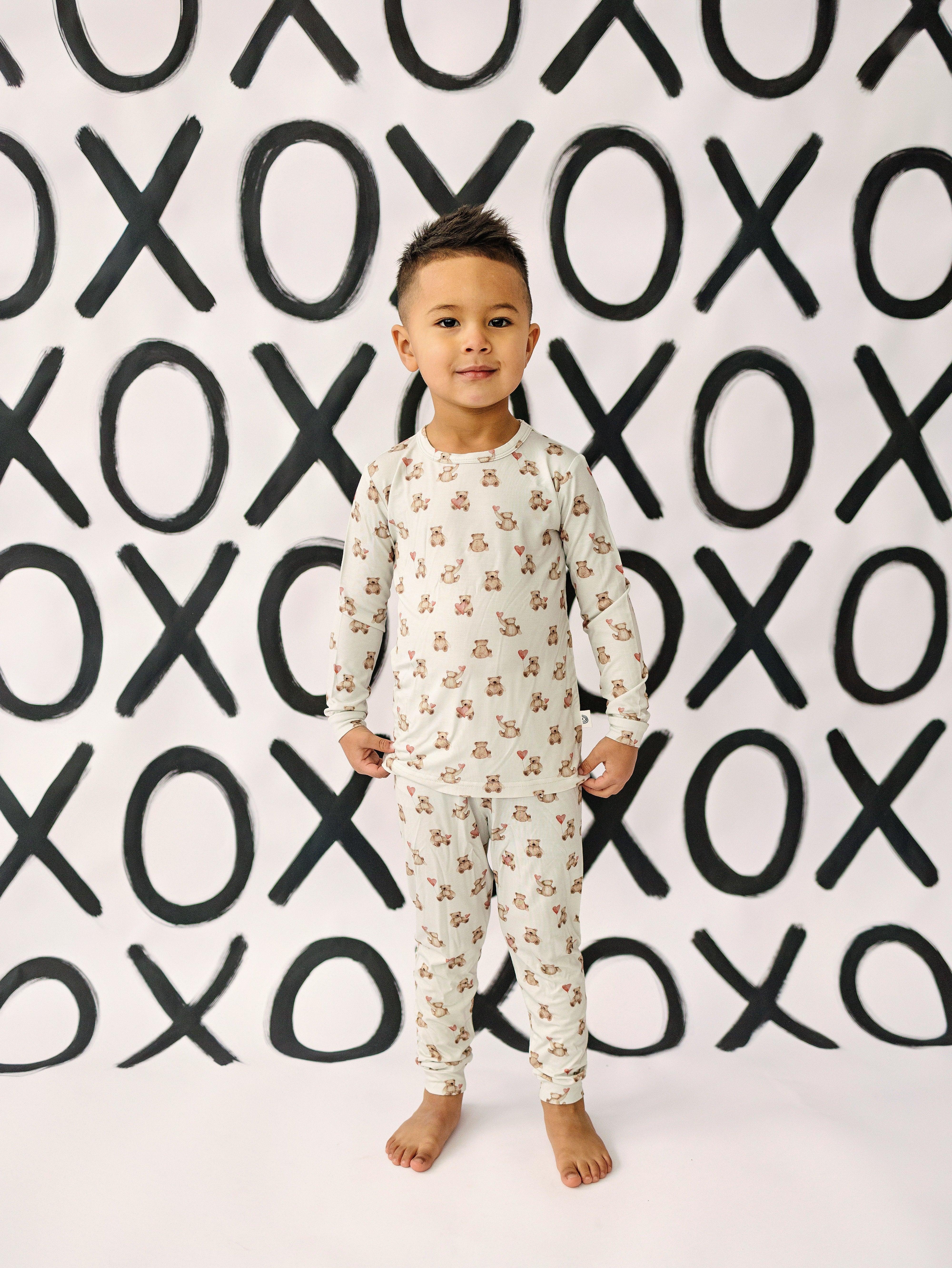 Valentines Teddy Bear 2pc Bamboo Pajamas - Image 9