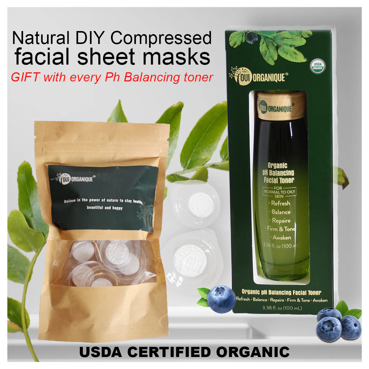 Value pack - Organic pH Balancing Facial Toner - Image 2