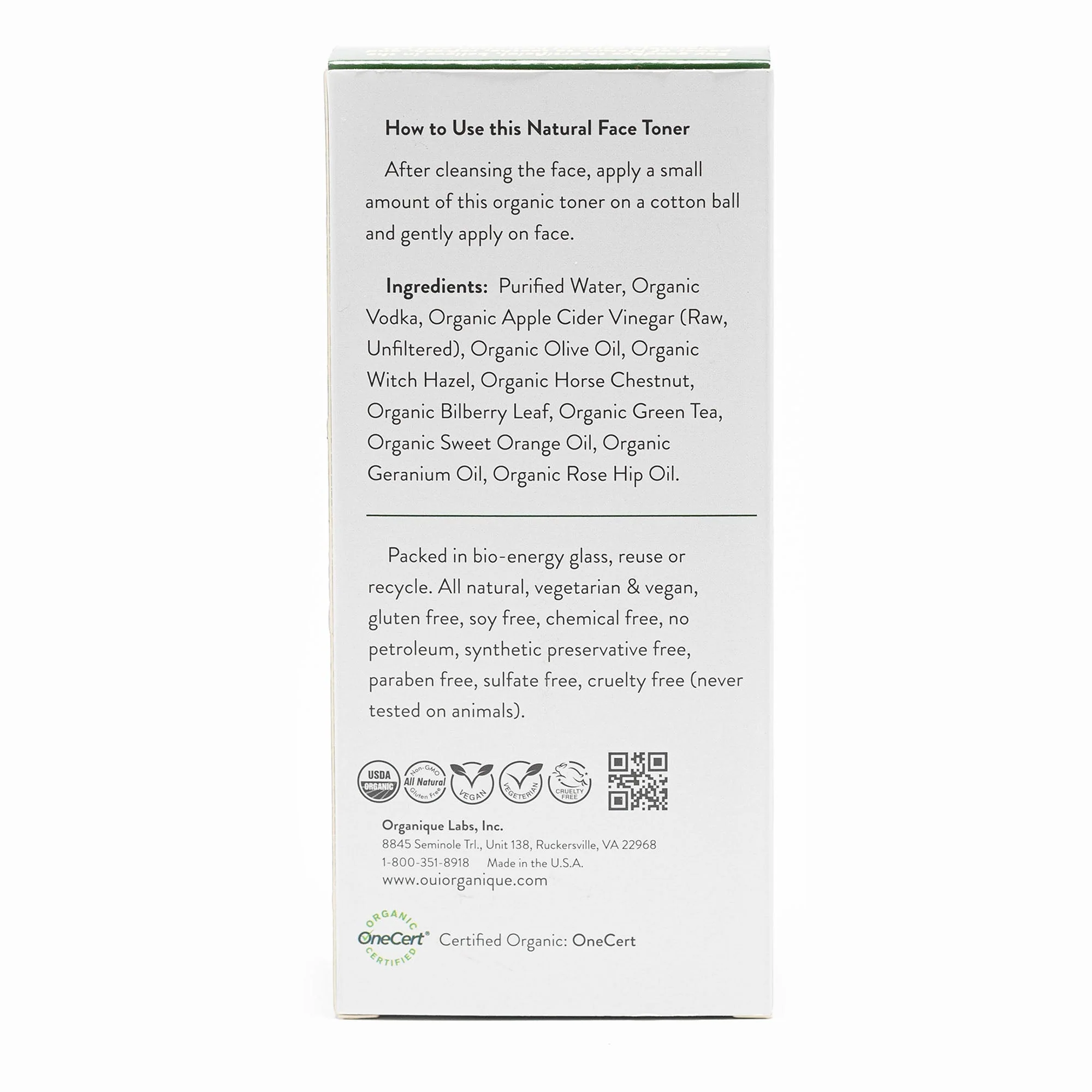 Value pack - Organic pH Balancing Facial Toner - Image 5