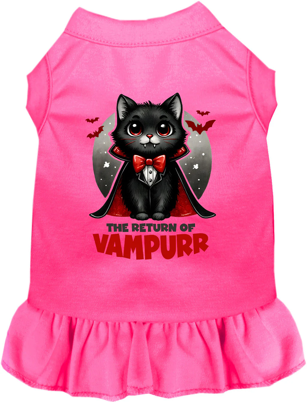 Vampurr Halloween Pet Dress - Image 4