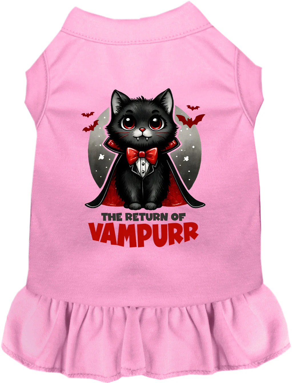 Vampurr Halloween Pet Dress - Image 5